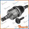 Demi-Arbre de Transmission MTM avant gauche pour BMW | NPW-BM-187, 31608607263
